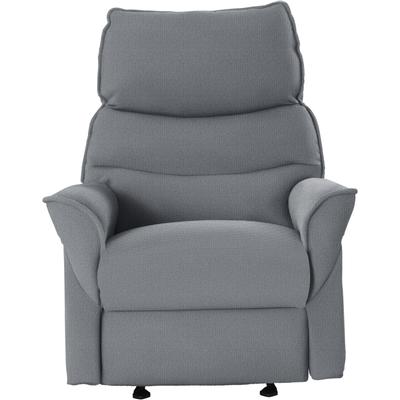Relaxsessel LA-Z-BOY, grau (dusty grau rvt 79), B:82cm H:103cm T:92cm, Chenille RVT (100% Polyester), Sessel, inkl. Rücken- und Fußverstellung mit Trafo, Akku oder manuell Image