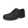 Schnürschuh CAMEL ACTIVE, Herren, Gr. 42, schwarz, Leder, Basic, Schuhe, Trachtenschuh, Freizeitschuh mit gepolsterter Innensohle