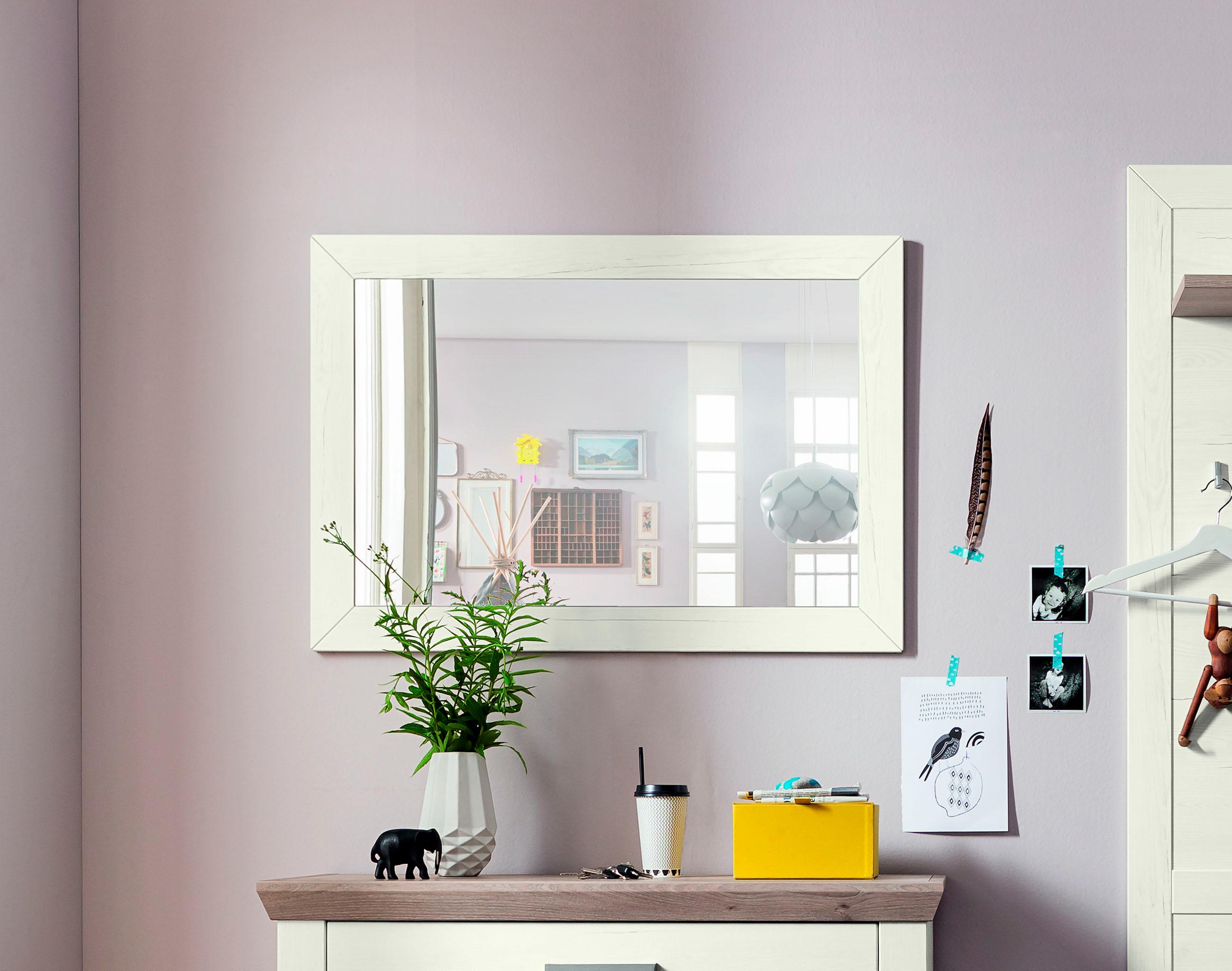 Wandspiegel "york", beige (pino aurelio, eiche nelson), B:100 H:70 T:2, MDF, SET ONE BY MUSTERRING, Spiegel, Type 13 Image