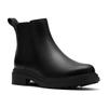 Chelseaboots CLARKS "Orinoco 3 Lane", Damen, Gr. 37,5, schwarz, Leder, elegant, Schuhe, Boots, Stiefelette mit Lederinnensohle