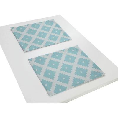 Platzset ADAM "Maroccan Shiraz" Gr. 1, blau (türkis), B:30cm L:40cm, Obermaterial: 100% Baumwolle, Platzsets, mit Jacquard-Muster Image