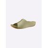 Pantolette CASUAL LOOKS, Damen, Gr. 37, grün (pistazie), Glattleder, modisch, Schuhe