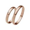 Trauring FIRETTI "Schmuck Geschenk Gold 375 Hochzeit Ehering "LIEBE"" Gr. 54, rosa (roségoldfarben), Fingerringe, 54, 0,005 ct SI = kleine Einschlüsse mit Brillant, Roségold 585, 3,0mm, Rosu00e9gold 585, Made in Germany, wahlweise mit oder ohne...