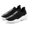 Sneaker FRENCH CONNECTION, Damen, Gr. 40, schwarz, Obermaterial: 100% Textilmaterial. Futter: 100% Textilmaterial. Decksohle: 100% Textilmaterial. Laufsohle: 100% Synthetik, unifarben mit Farbeinsatz, sportlich, Schuhe, Slipper, Halbschuh,...