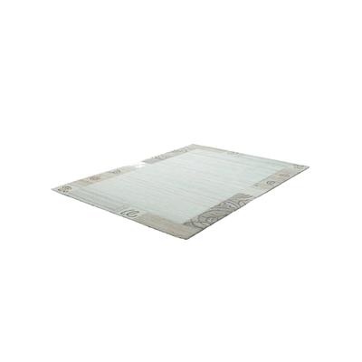 Teppich Gr. 1, beige (natur, grau), B:60cm H:12mm L:90cm, Wolle, Schurwolle, Teppiche Image