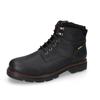 Winterboots CAMEL ACTIVE, Herren, Gr. 46, schwarz, Leder, casual, Schuhe, Schnürstiefel mit Profilsohle und Warmfutter