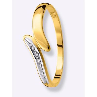 Fingerring LADY Gr. 21, gold (gelbgold 375), Fingerringe, Damen, 21, Metall-Gold, Metall, Gold Image