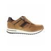 Sneaker CASUAL LOOKS, Damen, Gr. 36, braun (camel), Glattleder, Lackleder, Nubukleder, sportlich, Schuhe
