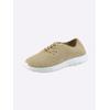 Schnürschuh ANDREA CONTI, Damen, Gr. 36, beige, Textil, modisch, Schuhe