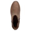 Stiefelette JANA, Damen, Gr. 39, grau (taupe), Textil, sportlich, Schuhe