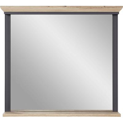 Spiegel INNOSTYLE "Jasmin", grau (graphit), B:93cm H:83cm T:15cm, Holzwerkstoff, Spiegel Image
