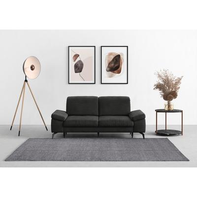 2,5-Sitzer SIT & MORE "Cabana", grau (anthrazit), B:211cm H:84cm T:123cm, 95% Polyester, 5% Polyamid, Sofas, Breite 211 cm, mit oder ohne Sitztiefen-, und Kopfteilfunktion Image
