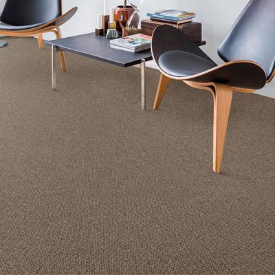 Teppichboden ANDIAMO "Tulsa, Schlinge, Made in Belgium", beige, B:500cm H:6mm L:400cm, Kunstfaser, Teppiche, meliert, Breite 400 cm oder 500 cm, strapazierfähig & pflegeleicht Image