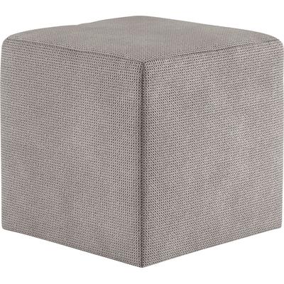 Hocker COTTA "Cuby", grau, B:40cm H:40cm T:40cm, 96% POLYESTER (PES) / 4% POLYAMID (PA), Hocker, Sitzwürfel, Cube, Sitzhocker Image