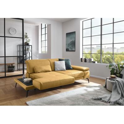 Recamiere DIE PLANBAR "MP-IN20126 optional mit Drehsitzfunktion", weiß (vanilla), B:230cm H:82cm T:115cm, 100% Polyester, Sofas, Inkl. Kopfteilverstellung, Federkern oder Kaltschaumpolsterung Image