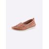 Slipper ANDREA CONTI, Damen, Gr. 42, orange (koralle), Leder, Rindsleder, Rindsleder, sportlich, Schuhe Slipper