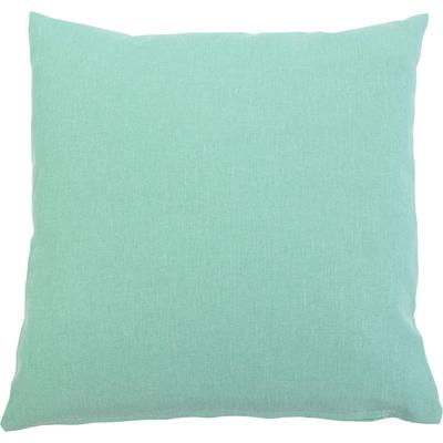 Dekokissen GÖZZE "Milano", grün (mint, unifarben), B:50cm L:50cm, Polyester, Dekokissen_Sitzkissen_Kissenhüllen, mit Reißverschluss, Kissenhüle ohne Füllung, 2 Stück Image