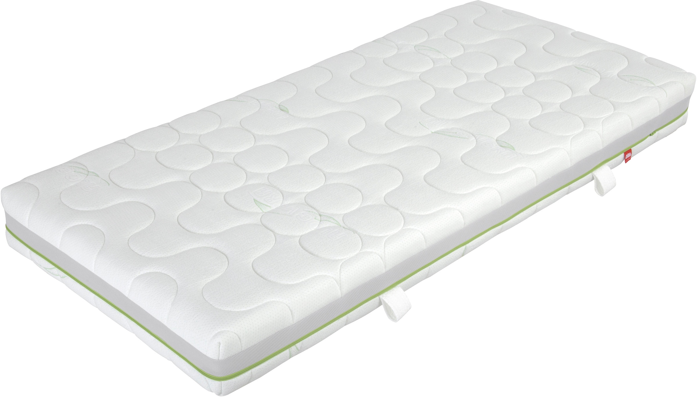 Kaltschaummatratze ALINA "Harmonie KS 18" Gr. 3, weiß, B:90cm H:21cm L:210cm, Bezug: 60% Polyester, 40% Viskose. Steppfüllung: 100% Polyester, Matratzen, Kaltschaummatratze