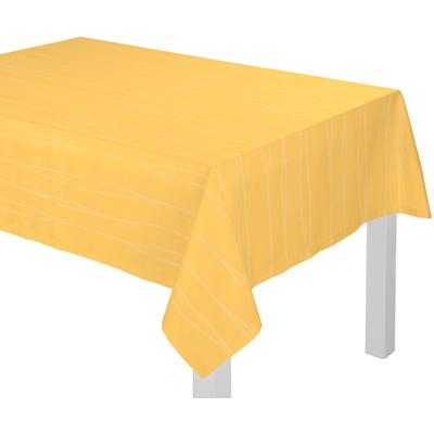 Tischdecke WIRTH "LANGWASSER" Gr. 3, gelb, B:130cm L:160cm, Kunstfaser, Tischdecken Image
