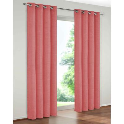 Vorhang WIRTH "B-Holmsund" Gr. 12, rosa, B:172cm H:255cm, Chenille, Polyacryl, Gardinen Image