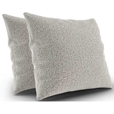 Sofakissen SIT & MORE "Jazz", beige, B:60cm H:60cm T:8cm, 100% Polyester, Polsterauflagen, 2er Kissen-Set wahlweise in drei Größen Image