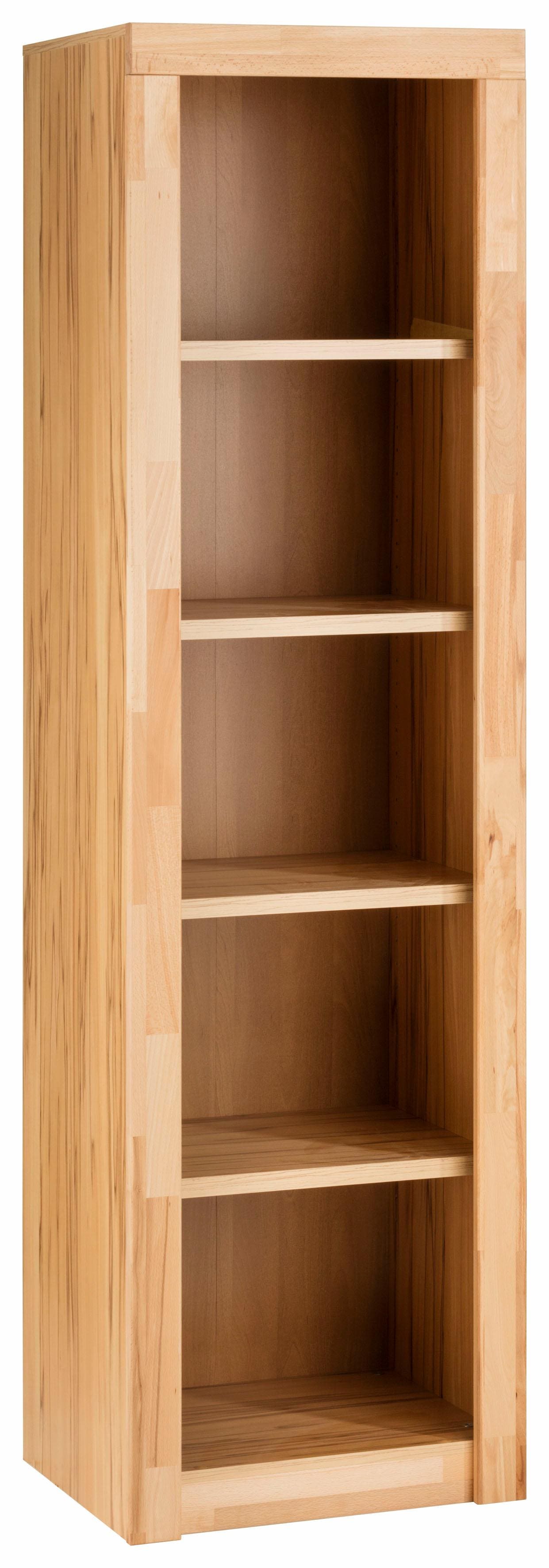 Aktenregal VOGL MÖBELFABRIK "Toronto", beige (kernbuche nachbildung, kernbuche massiv), B:52cm H:190cm T:42cm, Regale, Breite 52cm, Made in Germany