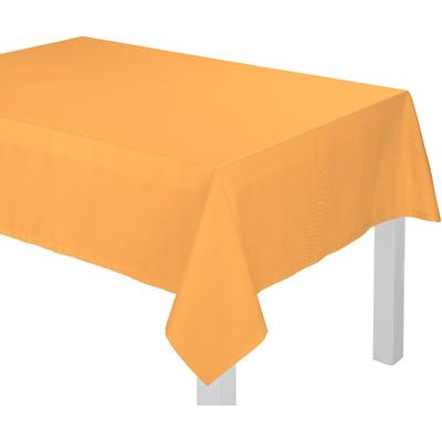 Tischdecke ADAM "Uni Collection" Gr. 4, gelb, B:130cm L:220cm, Bio-Baumwolle, Tischdecken Image