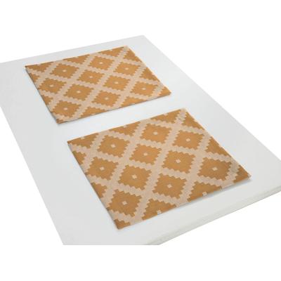 Platzset ADAM "Maroccan Shiraz" Gr. 1, gelb (curry), B:30cm L:40cm, Obermaterial: 100% Baumwolle, Platzsets, mit Jacquard-Muster Image