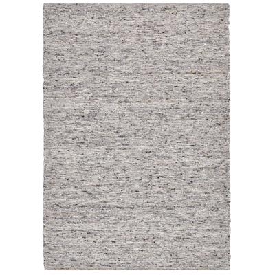 Teppich HEINE HOME Gr. 8, grau (grau, meliert), B:200cm H:12mm L:250cm, Wolle, Schurwolle, Teppiche Image