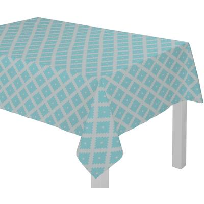 Tischdecke ADAM "Maroccan Shiraz" Gr. 6, blau (türkis), B:145cm L:190cm, Baumwolle, Tischdecken Image