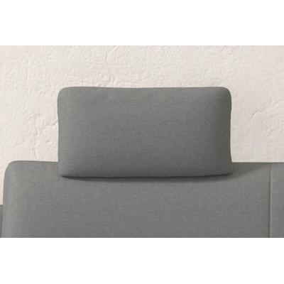 Kopfstütze SIT & MORE "Panini", grau, B:50cm H:25cm T:11cm, Polsterauflagen, Kopfstütze Sofa-Zubehör, 2 Stück im Set Image