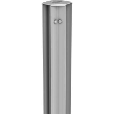 Eckprofil BIOHORT, silber (silberfarben), B:7,2cm H:45cm L:7,2cm, Aluminium, Profile, für Hochbeet DaVinci MINI Image