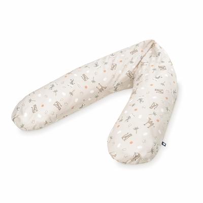 Stillkissen JULIUS ZÖLLNER "Savanne beige", beige, B:25cm H:15cm L:190cm, Baumwolle, Funktionskissen