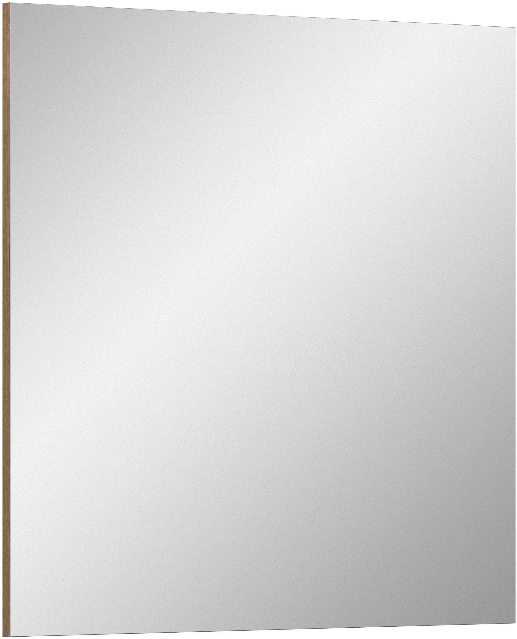 Garderobenspiegel INOSIGN "Siena, B x H x T ca.: 90 x 87 x 2 cm, inkl. Montagematerial", eiche, B:90cm H:87cm T:2cm, Spanplatte, Spiegelglas, Spiegel, Spiegel, Wandspiegel, Flurspiegel, Dielenspiegel Image