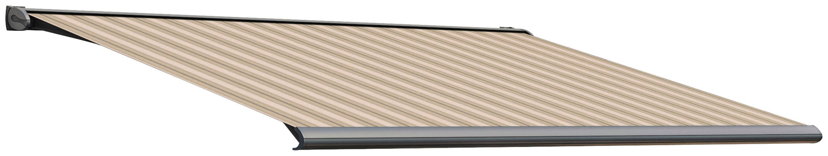 Kassettenmarkise WISMAR "S-Compact", beige (beige, braun), B:300cm H:19cm, Polyacryl, Markisen Image
