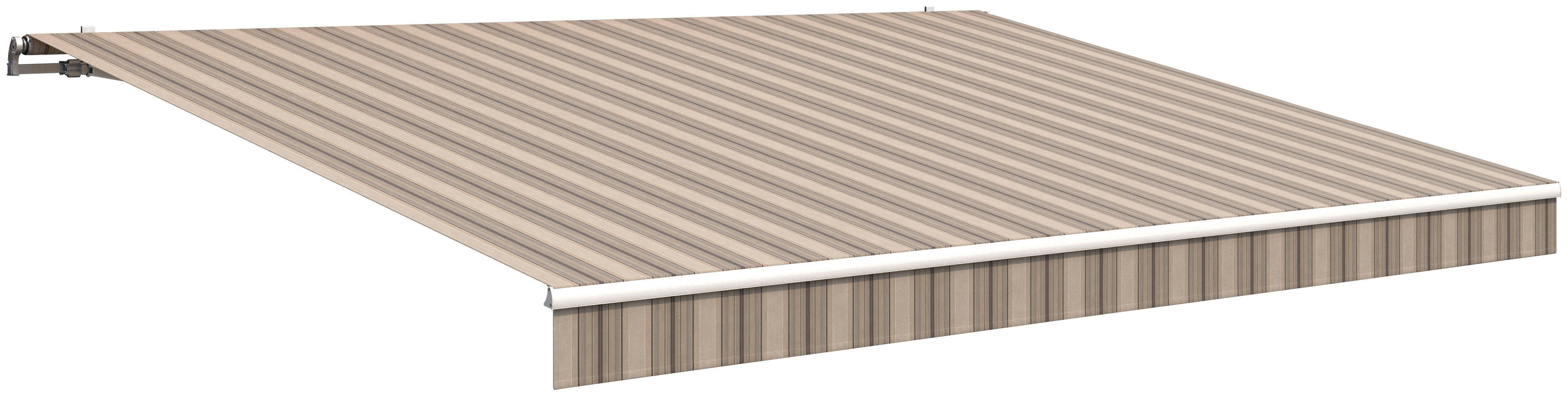 Gelenkarmmarkise WISMAR "Classic", beige (beige, braun), B:400cm H:25cm, Polyacryl, Markisen Image