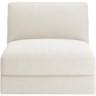 Sofa-Mittelelement RAUM.ID "Innovid", beige (elfenbein), B:95cm H:87cm T:108cm, 100% Polyester, Polsterelemente, Modernes Modul-Polsterprogramm Image