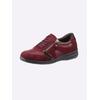 Sneaker CASUAL LOOKS, Damen, Gr. 36, rot (dunkelrot), Glattleder, Veloursleder, sportlich, Schuhe