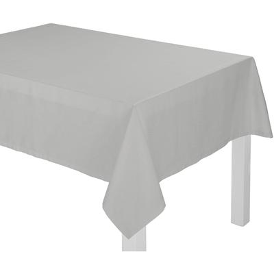 Tischdecke ADAM "Uni Collection Light" Gr. 6, grau (hellgrau), B:130cm L:220cm, Baumwolle, Tischdecken Image