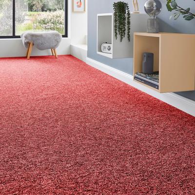 Teppichboden ANDIAMO "Matz, Schlinge, Made in Belgium", rot, B:500cm H:6mm L:800cm, Kunstfaser, Teppiche, meliert, Breite 400 cm oder 500 cm, strapazierfähig & pflegeleicht Image