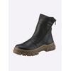 Stiefelette ANDREA CONTI, Damen, Gr. 36, schwarz, Leder, Rindsleder, Glattleder, modisch, Schuhe