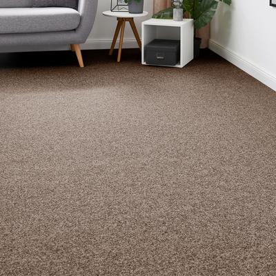 Teppichboden ANDIAMO "Invita, Nadelvlies, Made in Belgium", beige, B:200cm H:5mm L:450cm, Kunstfaser, Teppiche, melierte Optik, Breite 200 cm oder 400 cm, robust & strapazierfähig Image
