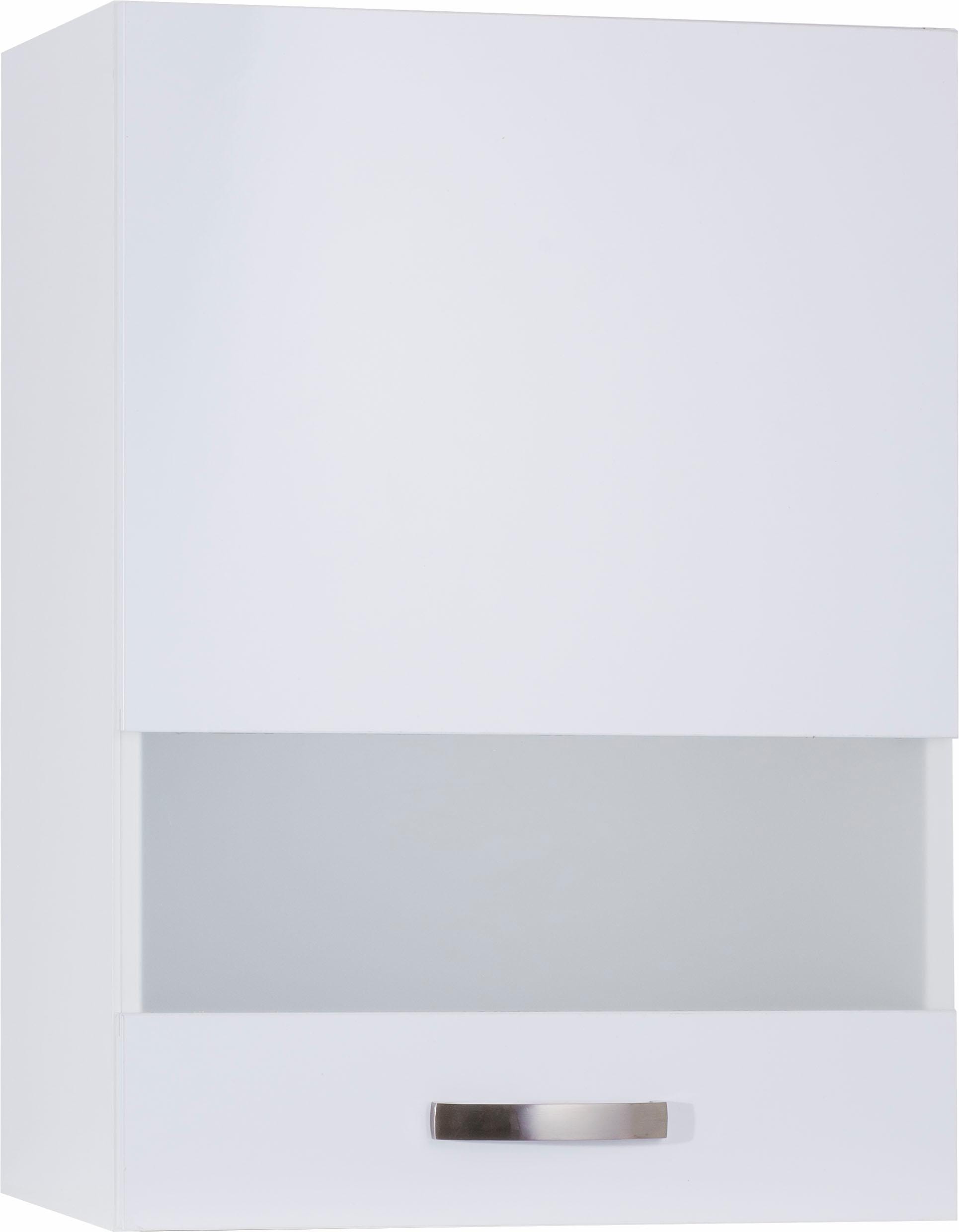 Glashängeschrank KOCHSTATION "KS-Cara", weiß (weiß, weiß), B:50cm H:70,4cm T:34,9cm, Schränke, Breite 50 cm Image