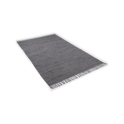 Teppich HEINE HOME Gr. 3, grau (anthrazit), B:70cm H:5mm L:140cm, Baumwolle, Teppiche Image