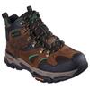 Schnürstiefel SKECHERS "ARCH FIT TARVER JOHN DEERE-LOADER", Herren, Gr. 44, braun (dunkelbraun), Leder, casual, Schuhe, Boots mit John Deere Harvester Collaboration