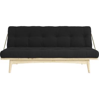Schlafsofa KARUP DESIGN "Folk", braun, B:190cm H:90cm T:130cm, 100% Polyester, Sofas, aus massiven Kiefernholz, inkl. Futonmatratze Image