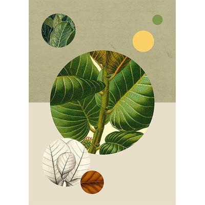 Bild KOMAR "Green Structure", bunt (farbe bild(er): bunt), B:30cm H:40cm, Papier, Holz, Bilder, Wandbild zur Dekoration - ohne Rahmen Image