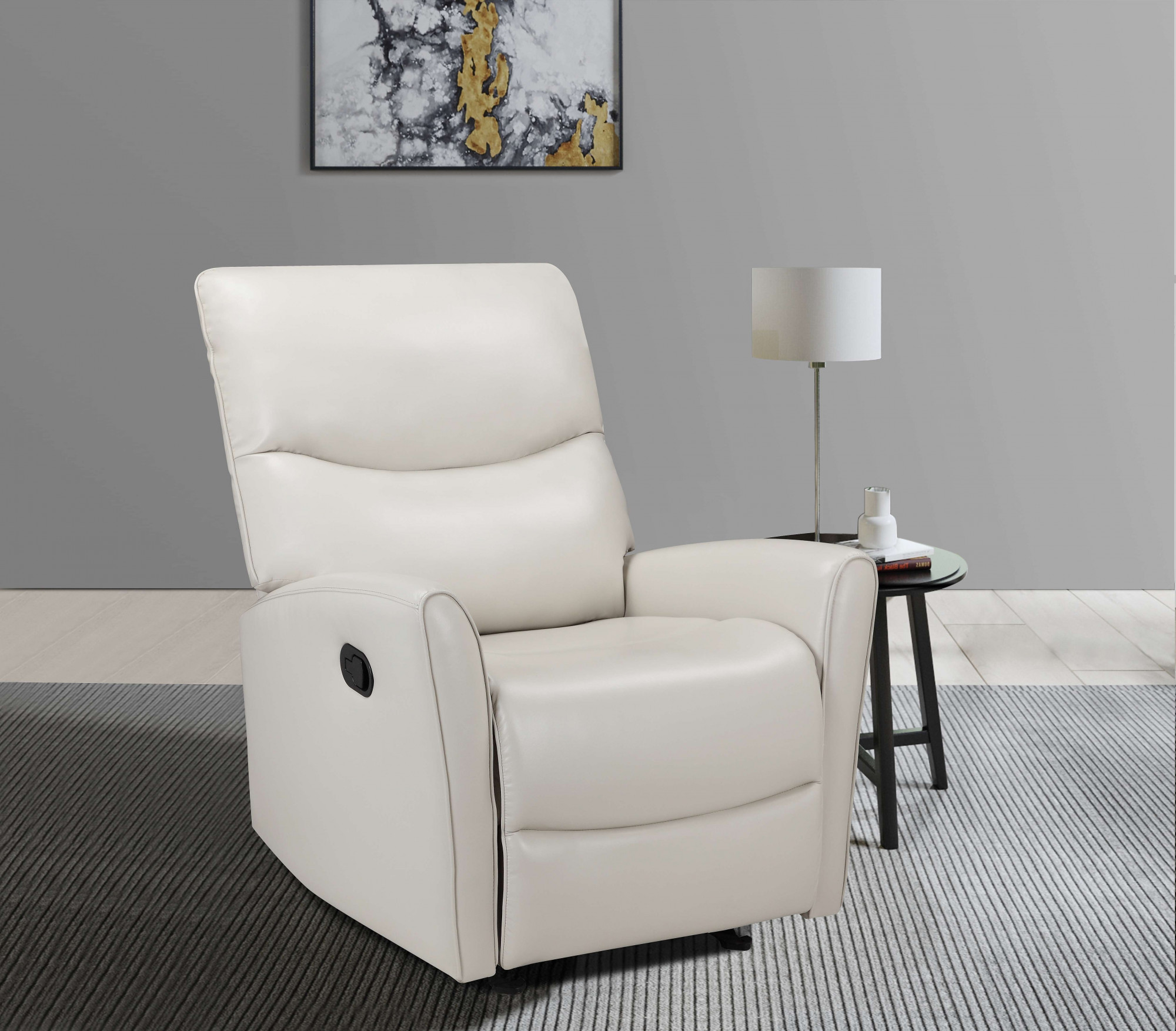 Relaxsessel HOME AFFAIRE "Chesley, TV-Sessel mit Schlaffunktion, Sessel Wohnzimmer", beige (creme), B:81cm H:100cm T:98cm, 100% Polyurethan, Sessel, mit Relaxfunktion, frei stellbar