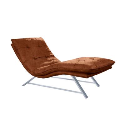 Relaxliege W.SCHILLIG "daily dreams", braun (cognac z69), B:75cm H:91cm T:170cm, Longlife Xtra-Leder Z69: Das feinnarbige, gedeckte Softleder Z69 besticht durch seine außergewöhnliche Weichheit im trendigen u00bbVintage-Looku00ab, Hautstärke 0, 9 -... Image