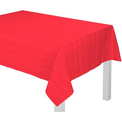 Tischdecke WIRTH "LANGWASSER" Gr. 4, rot, B:130cm L:190cm, Kunstfaser, Tischdecken Image